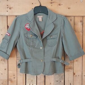 Gadzooks Army Green Jacket
